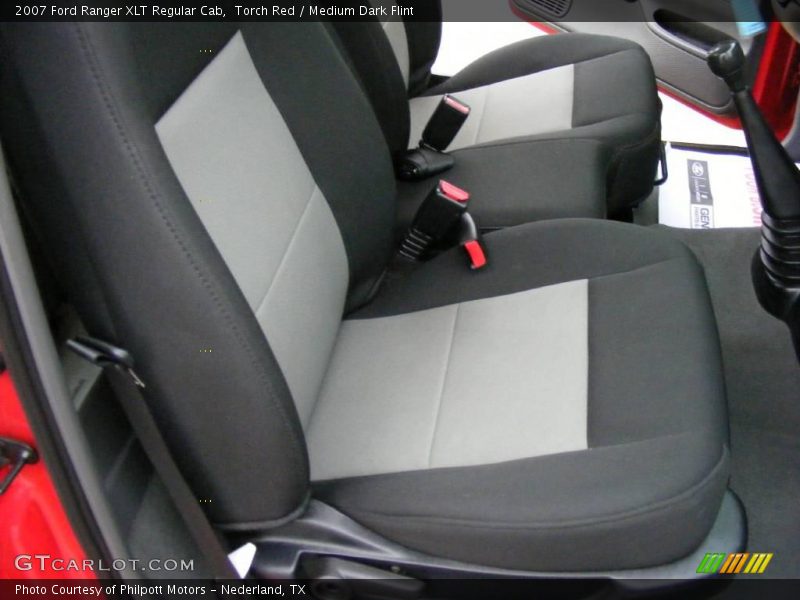 Torch Red / Medium Dark Flint 2007 Ford Ranger XLT Regular Cab