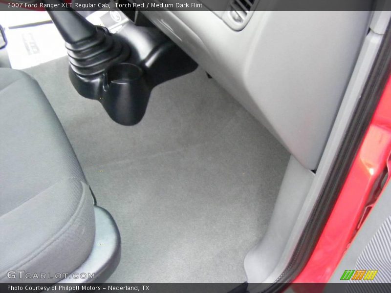 Torch Red / Medium Dark Flint 2007 Ford Ranger XLT Regular Cab