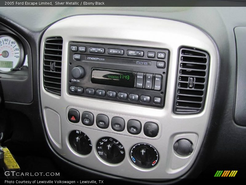 Silver Metallic / Ebony Black 2005 Ford Escape Limited