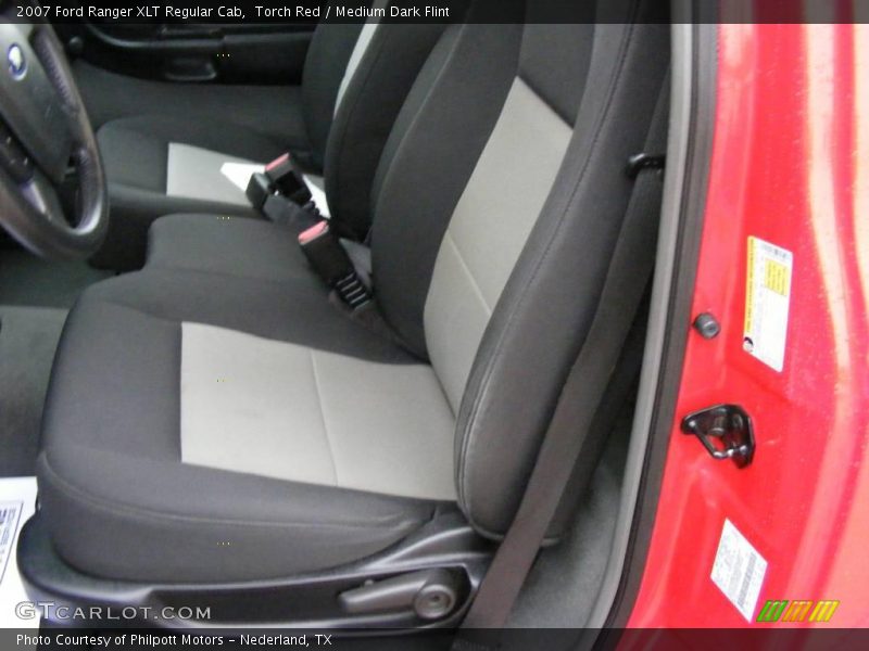 Torch Red / Medium Dark Flint 2007 Ford Ranger XLT Regular Cab