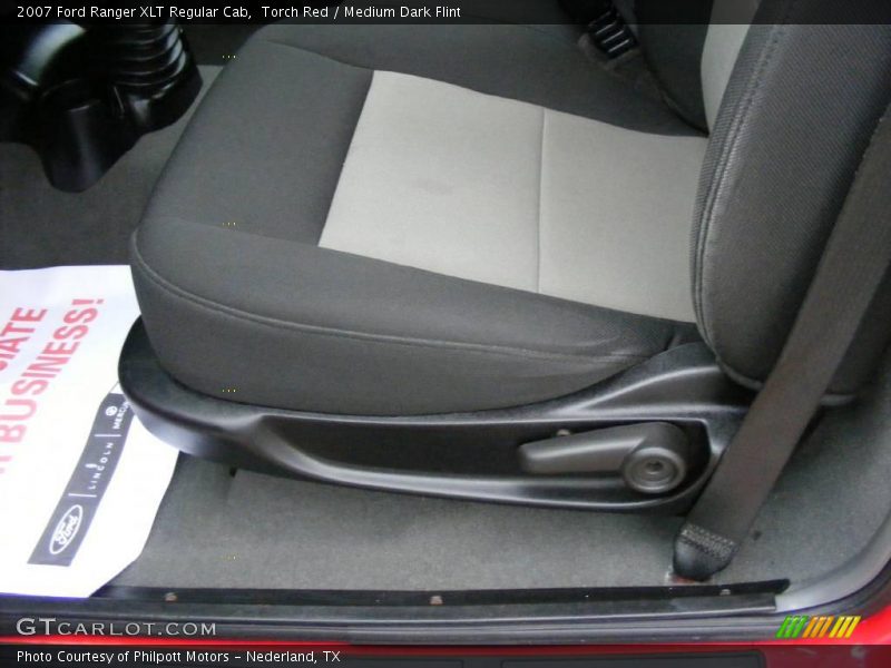 Torch Red / Medium Dark Flint 2007 Ford Ranger XLT Regular Cab
