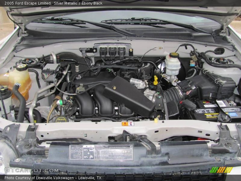 Silver Metallic / Ebony Black 2005 Ford Escape Limited