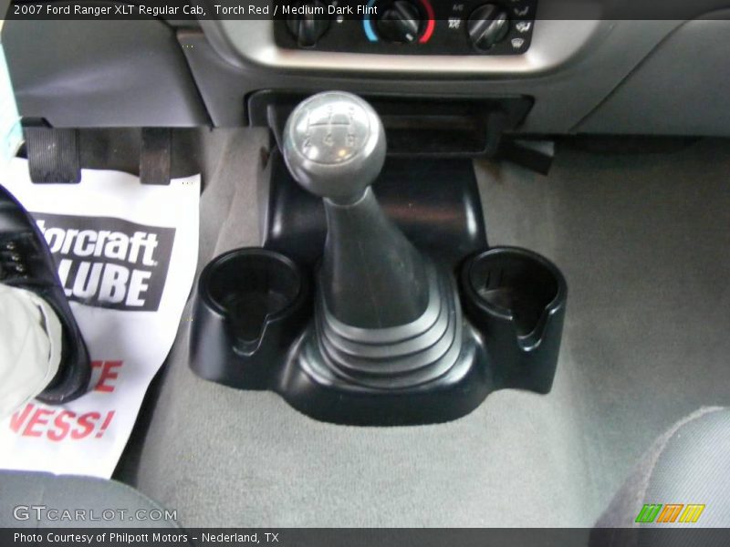 Torch Red / Medium Dark Flint 2007 Ford Ranger XLT Regular Cab