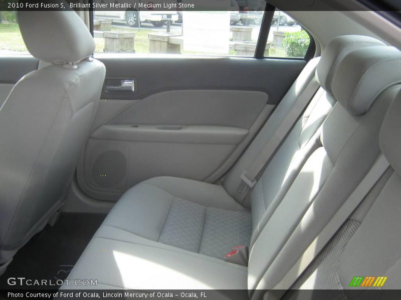 Brilliant Silver Metallic / Medium Light Stone 2010 Ford Fusion S