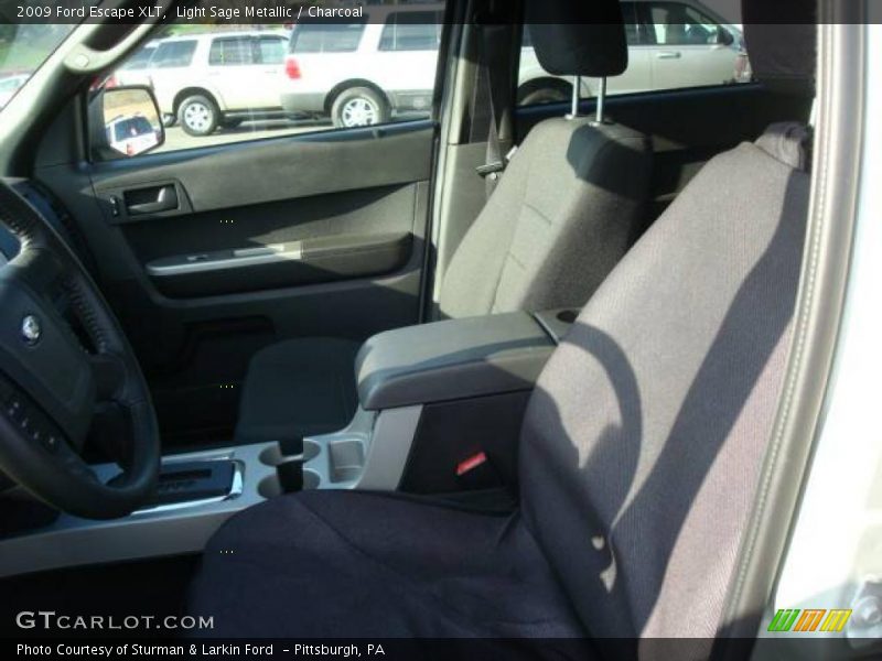 Light Sage Metallic / Charcoal 2009 Ford Escape XLT