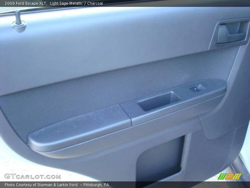 Light Sage Metallic / Charcoal 2009 Ford Escape XLT