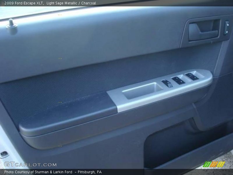 Light Sage Metallic / Charcoal 2009 Ford Escape XLT