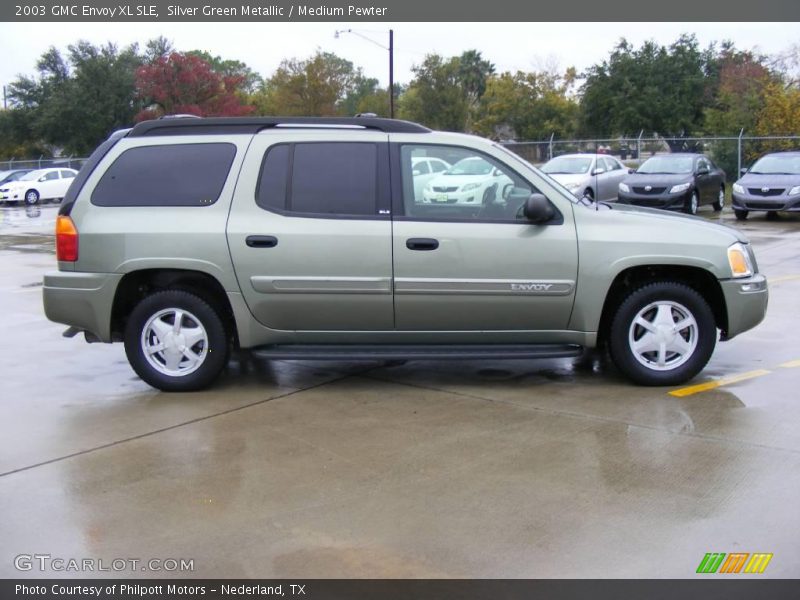 Silver Green Metallic / Medium Pewter 2003 GMC Envoy XL SLE