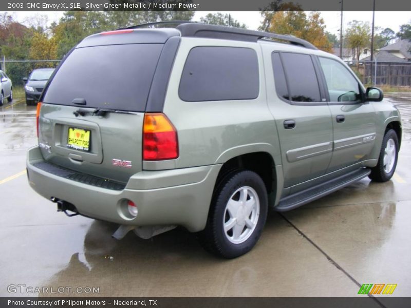 Silver Green Metallic / Medium Pewter 2003 GMC Envoy XL SLE
