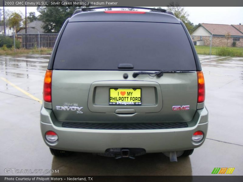 Silver Green Metallic / Medium Pewter 2003 GMC Envoy XL SLE