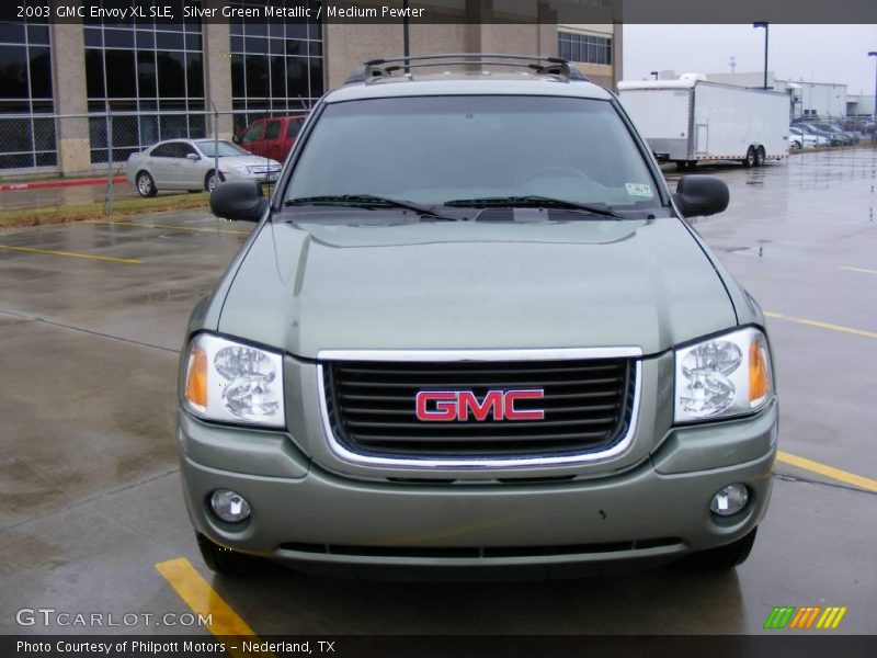 Silver Green Metallic / Medium Pewter 2003 GMC Envoy XL SLE