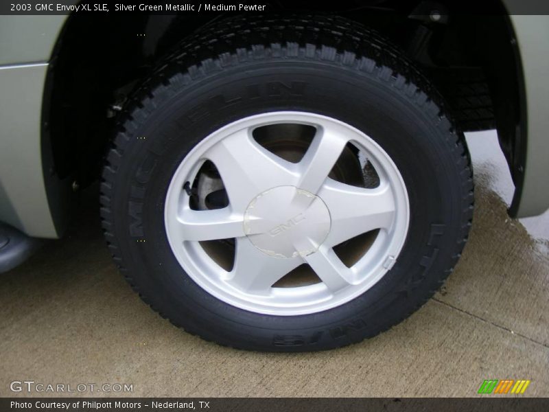 Silver Green Metallic / Medium Pewter 2003 GMC Envoy XL SLE