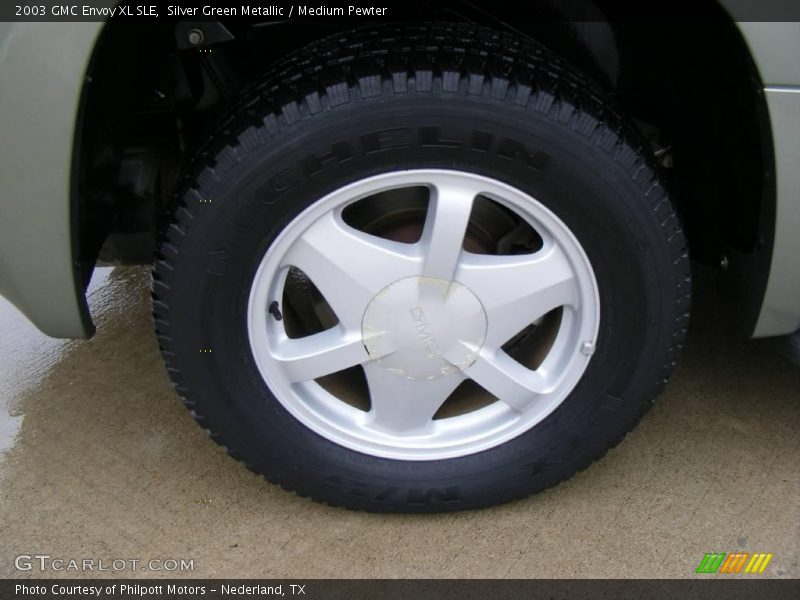 Silver Green Metallic / Medium Pewter 2003 GMC Envoy XL SLE