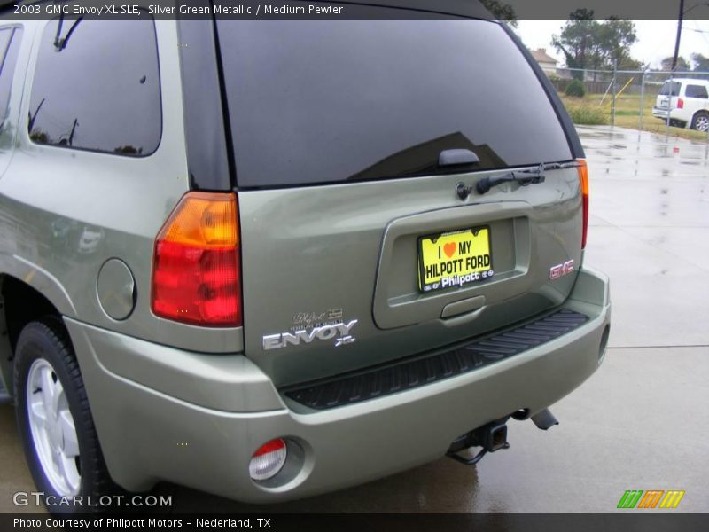 Silver Green Metallic / Medium Pewter 2003 GMC Envoy XL SLE