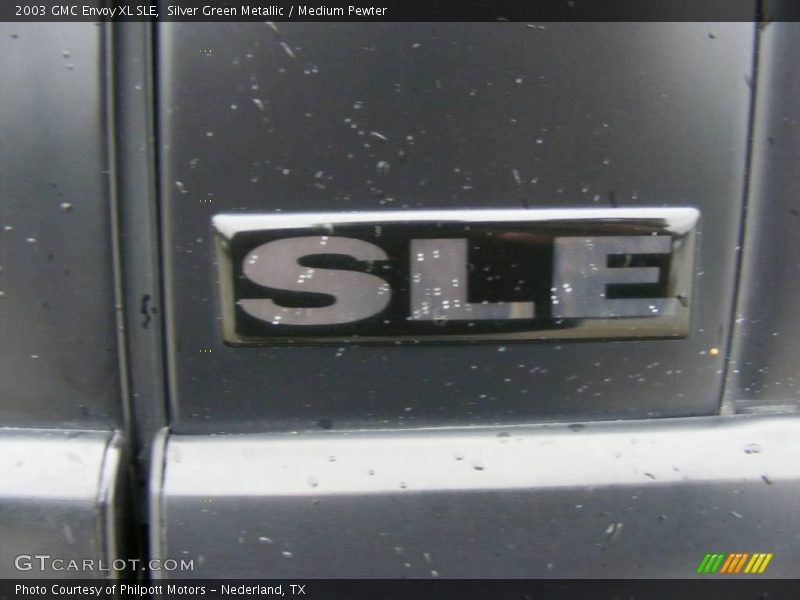 Silver Green Metallic / Medium Pewter 2003 GMC Envoy XL SLE