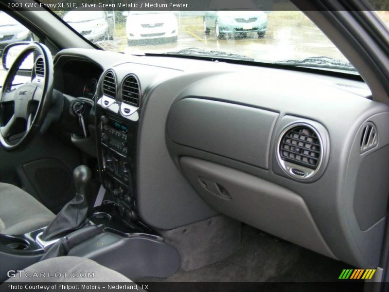 Silver Green Metallic / Medium Pewter 2003 GMC Envoy XL SLE