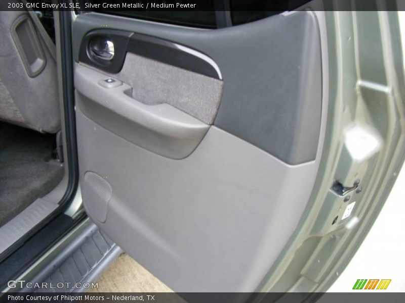 Silver Green Metallic / Medium Pewter 2003 GMC Envoy XL SLE