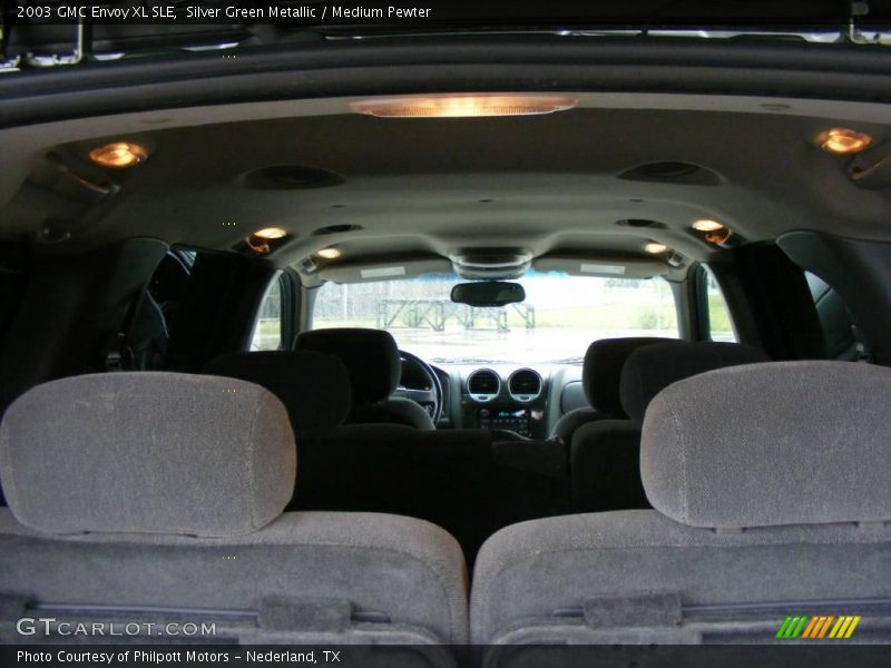 Silver Green Metallic / Medium Pewter 2003 GMC Envoy XL SLE