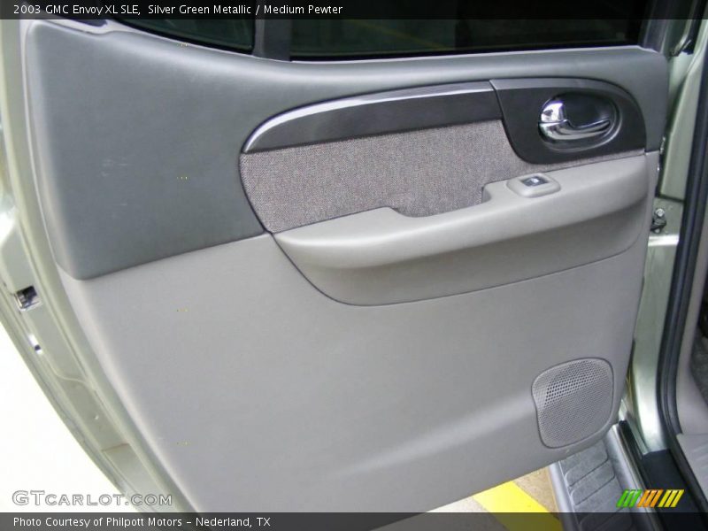 Silver Green Metallic / Medium Pewter 2003 GMC Envoy XL SLE