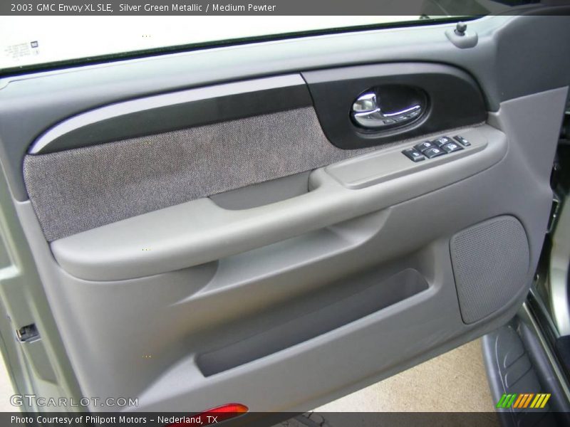 Silver Green Metallic / Medium Pewter 2003 GMC Envoy XL SLE