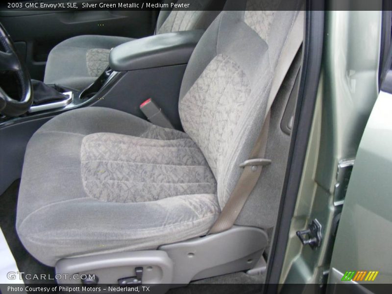 Silver Green Metallic / Medium Pewter 2003 GMC Envoy XL SLE