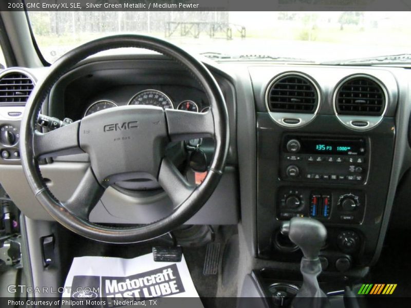 Silver Green Metallic / Medium Pewter 2003 GMC Envoy XL SLE