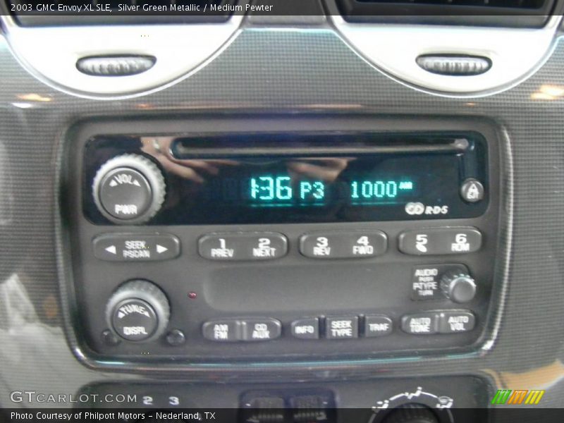 Silver Green Metallic / Medium Pewter 2003 GMC Envoy XL SLE