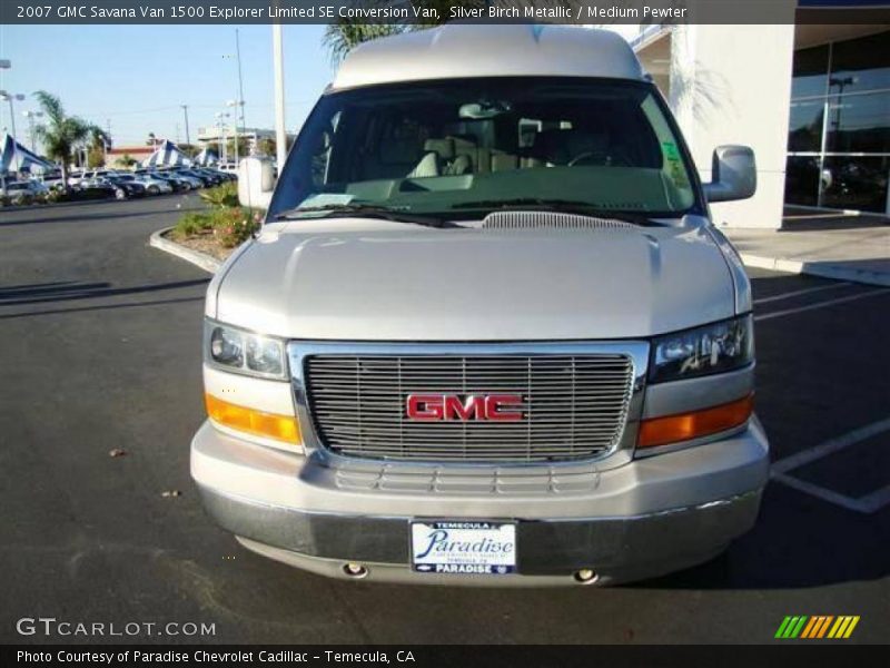 Silver Birch Metallic / Medium Pewter 2007 GMC Savana Van 1500 Explorer Limited SE Conversion Van