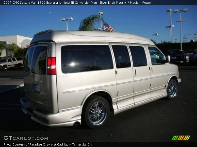 Silver Birch Metallic / Medium Pewter 2007 GMC Savana Van 1500 Explorer Limited SE Conversion Van