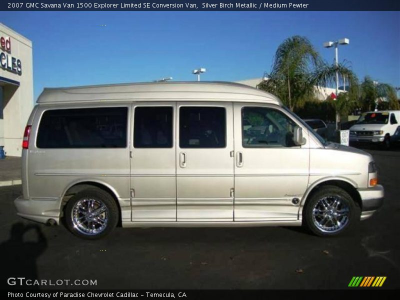 Silver Birch Metallic / Medium Pewter 2007 GMC Savana Van 1500 Explorer Limited SE Conversion Van