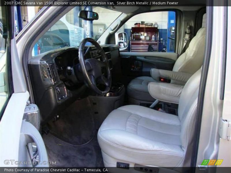 Silver Birch Metallic / Medium Pewter 2007 GMC Savana Van 1500 Explorer Limited SE Conversion Van