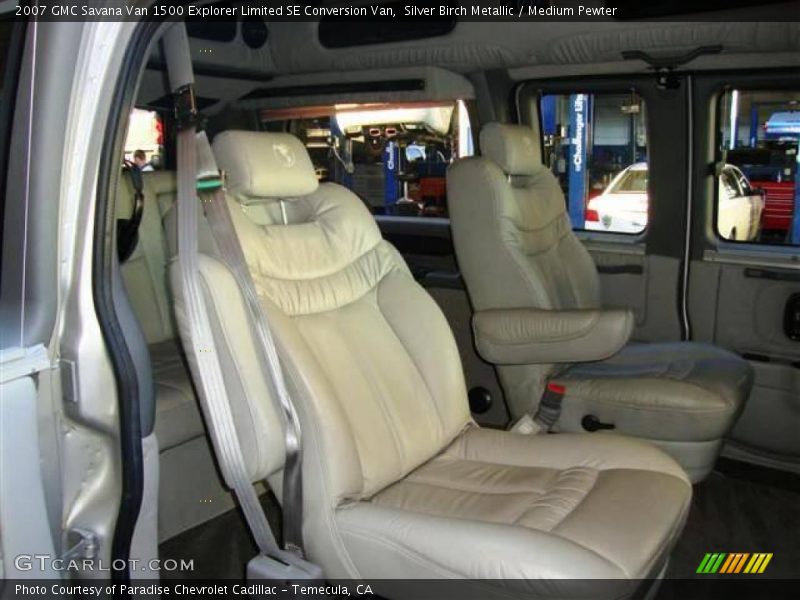 Silver Birch Metallic / Medium Pewter 2007 GMC Savana Van 1500 Explorer Limited SE Conversion Van