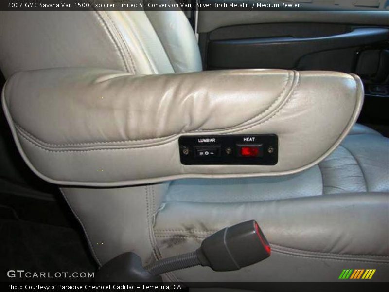 Silver Birch Metallic / Medium Pewter 2007 GMC Savana Van 1500 Explorer Limited SE Conversion Van