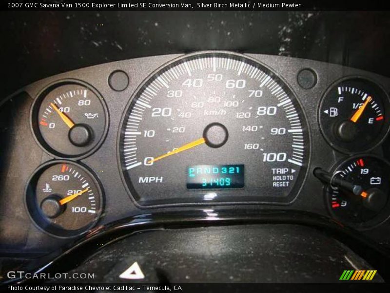 Silver Birch Metallic / Medium Pewter 2007 GMC Savana Van 1500 Explorer Limited SE Conversion Van