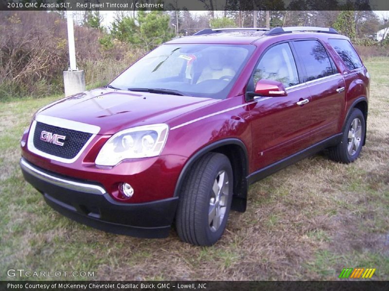 Red Jewel Tintcoat / Cashmere 2010 GMC Acadia SLT