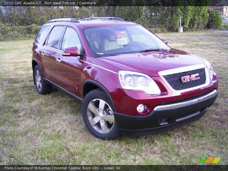 Red Jewel Tintcoat / Cashmere 2010 GMC Acadia SLT