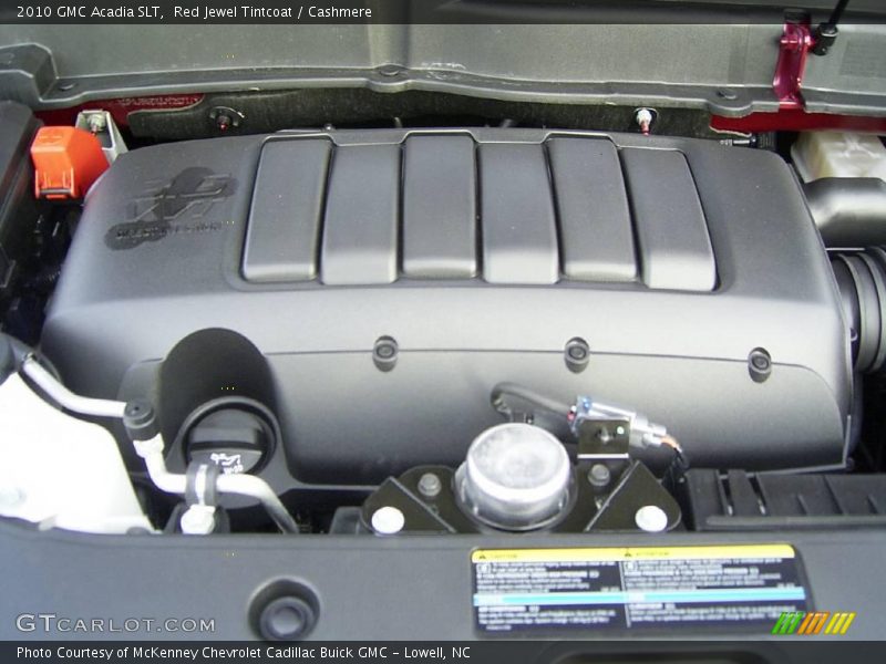 Red Jewel Tintcoat / Cashmere 2010 GMC Acadia SLT