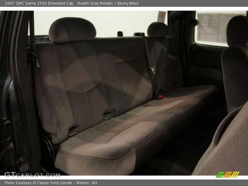 Stealth Gray Metallic / Ebony Black 2007 GMC Sierra 1500 Extended Cab