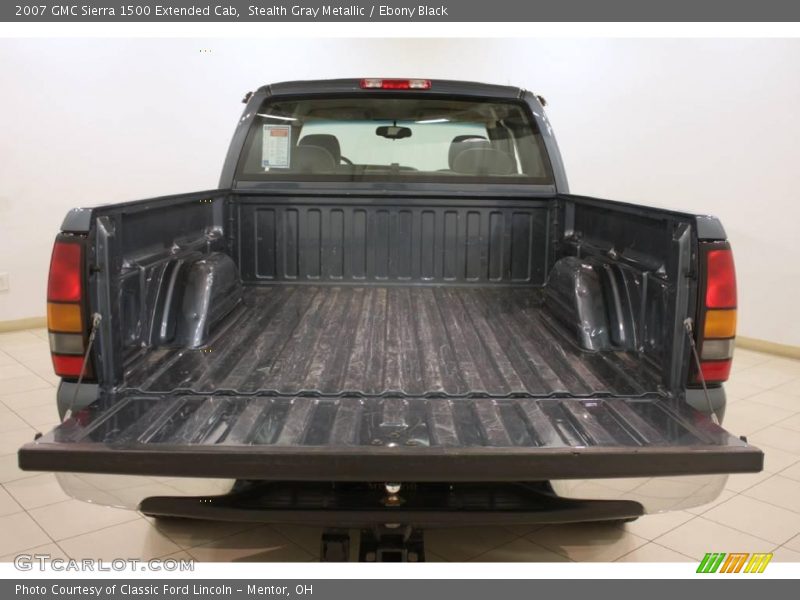Stealth Gray Metallic / Ebony Black 2007 GMC Sierra 1500 Extended Cab