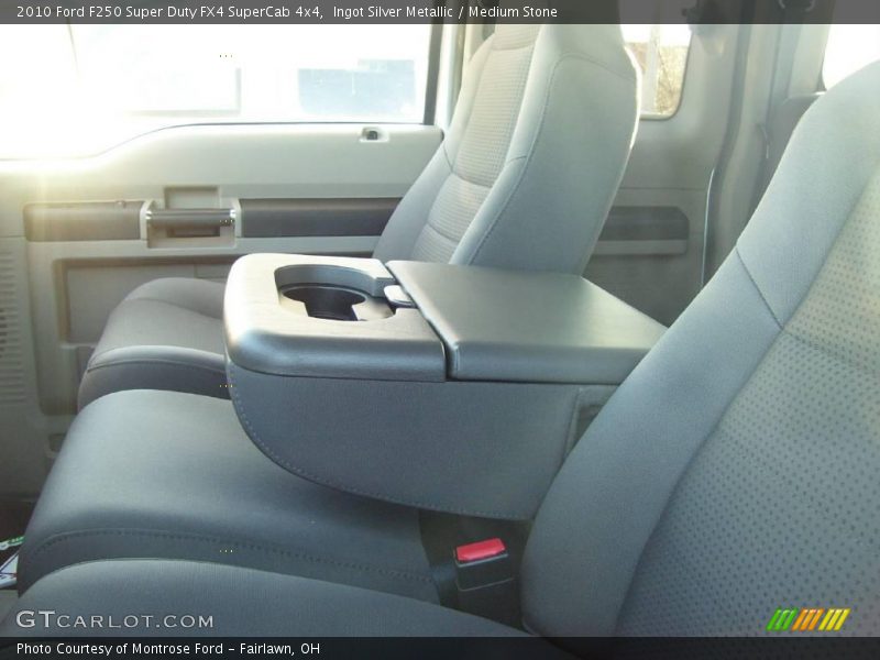Ingot Silver Metallic / Medium Stone 2010 Ford F250 Super Duty FX4 SuperCab 4x4