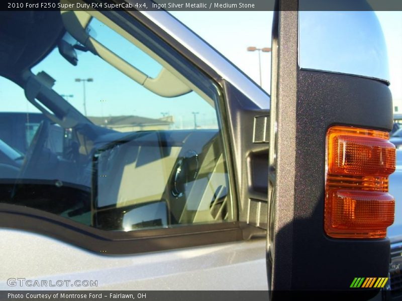 Ingot Silver Metallic / Medium Stone 2010 Ford F250 Super Duty FX4 SuperCab 4x4