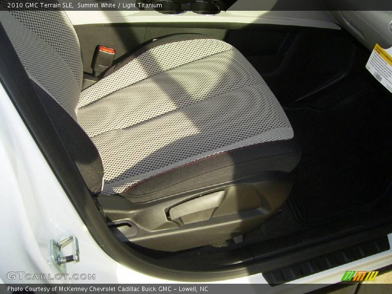 Summit White / Light Titanium 2010 GMC Terrain SLE
