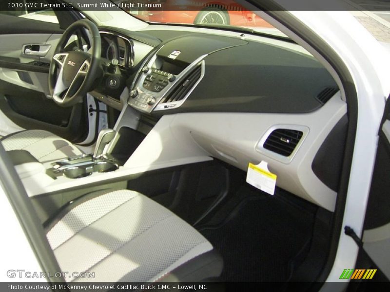 Summit White / Light Titanium 2010 GMC Terrain SLE