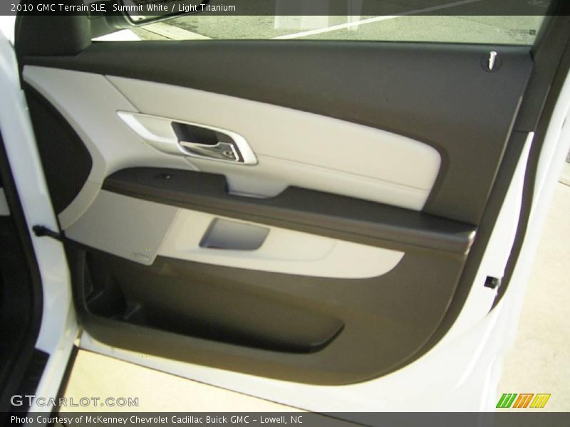 Summit White / Light Titanium 2010 GMC Terrain SLE