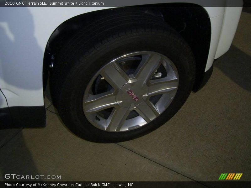 Summit White / Light Titanium 2010 GMC Terrain SLE
