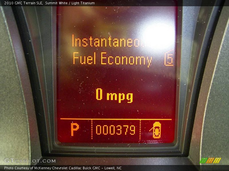 Summit White / Light Titanium 2010 GMC Terrain SLE