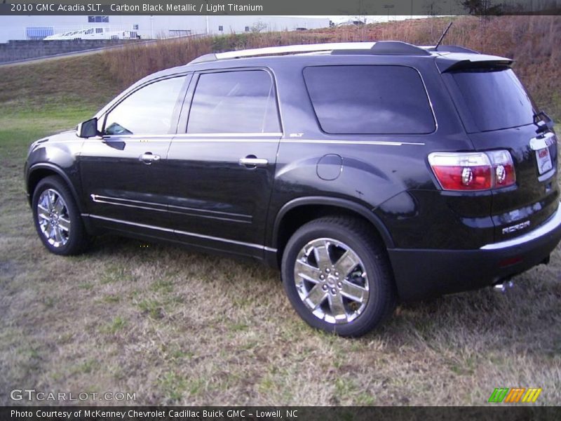 Carbon Black Metallic / Light Titanium 2010 GMC Acadia SLT
