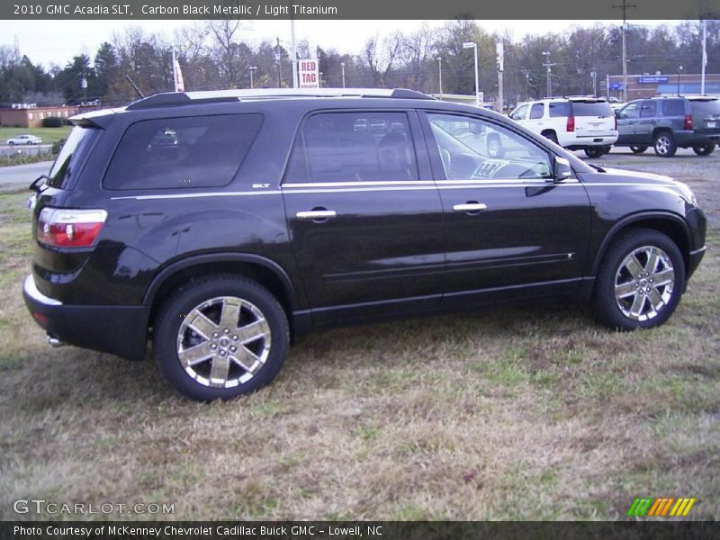 Carbon Black Metallic / Light Titanium 2010 GMC Acadia SLT