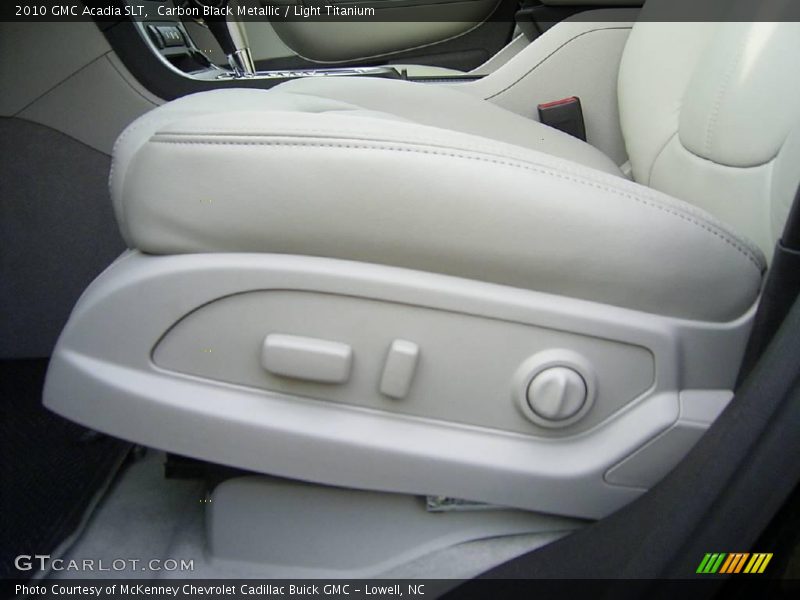 Carbon Black Metallic / Light Titanium 2010 GMC Acadia SLT