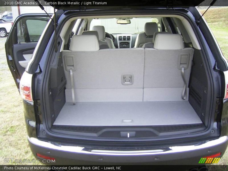 Carbon Black Metallic / Light Titanium 2010 GMC Acadia SLT